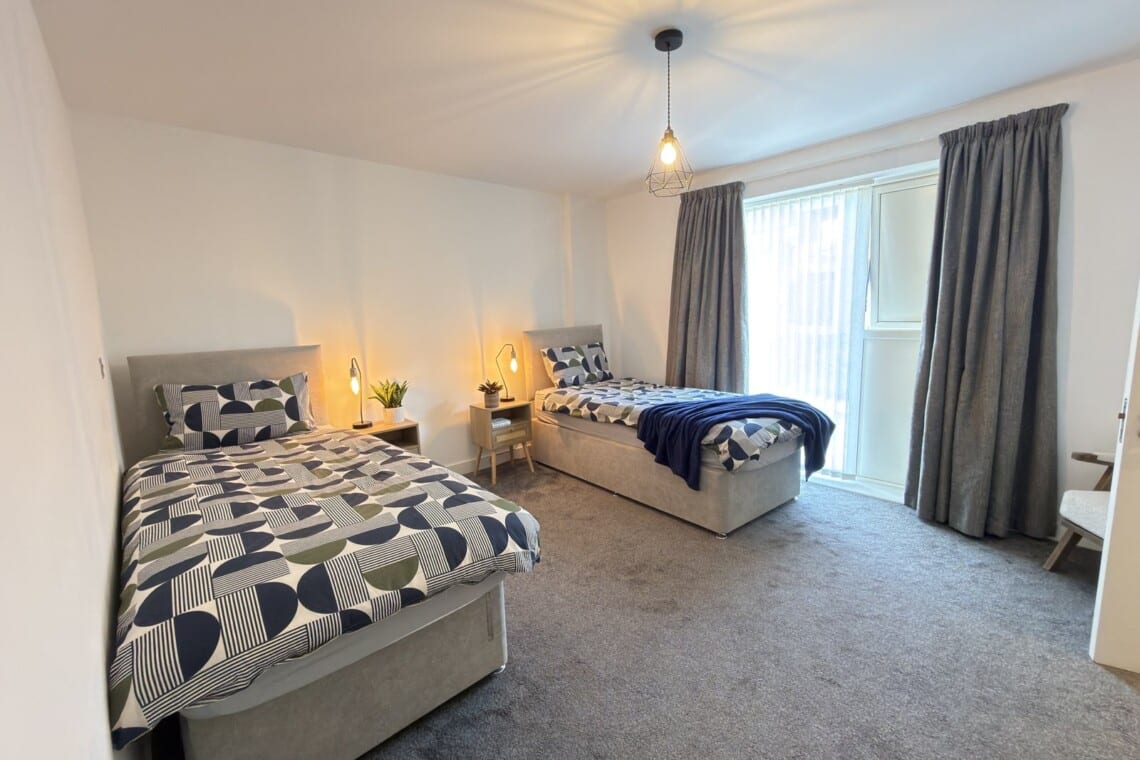 Station Rest, Cambridge: second bedroom